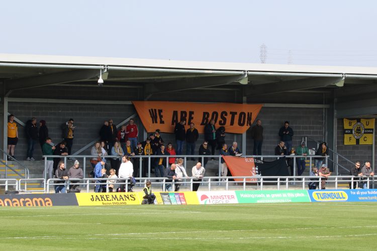 The new Town End (North Stand) Left Side