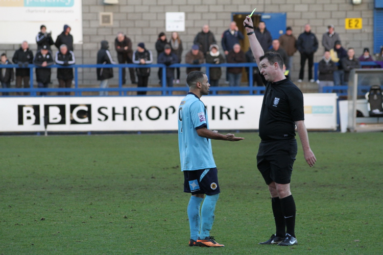 Ben Fairclough booked