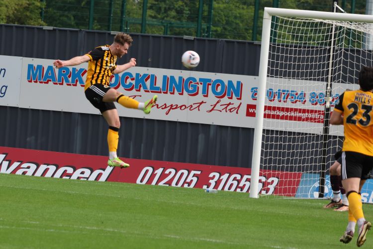 Jake Wright opens the scoring