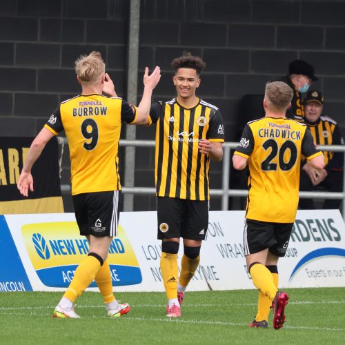 Finley Thorndike celebrates