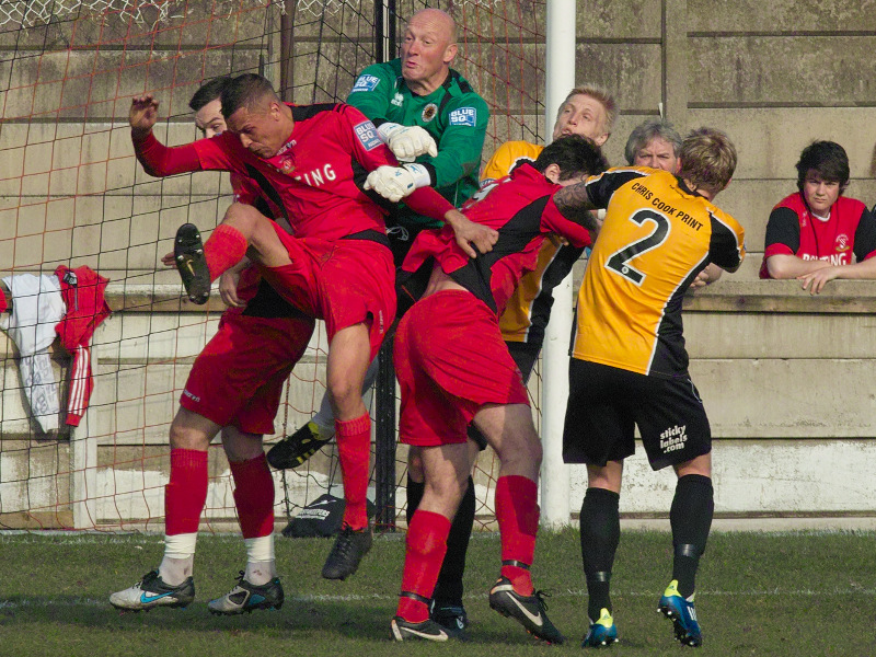 Bazza in the thick of it