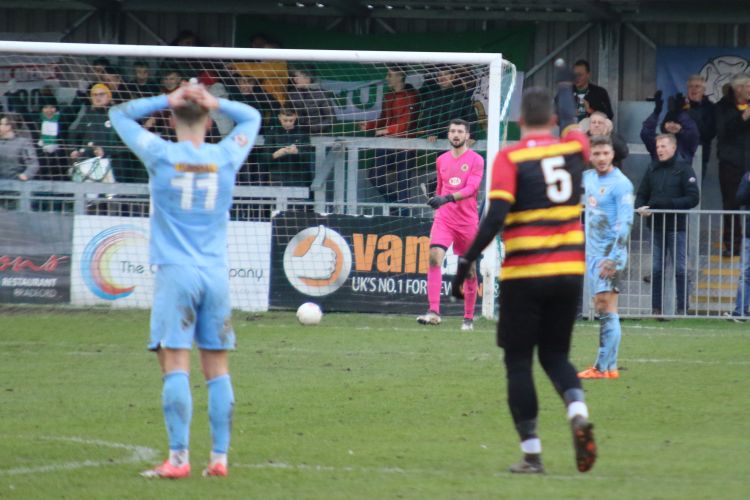 Bradford Park Avenue get a goal back