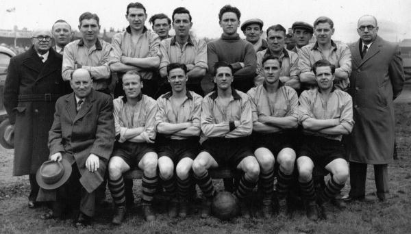 The Boston United 53/4 squad