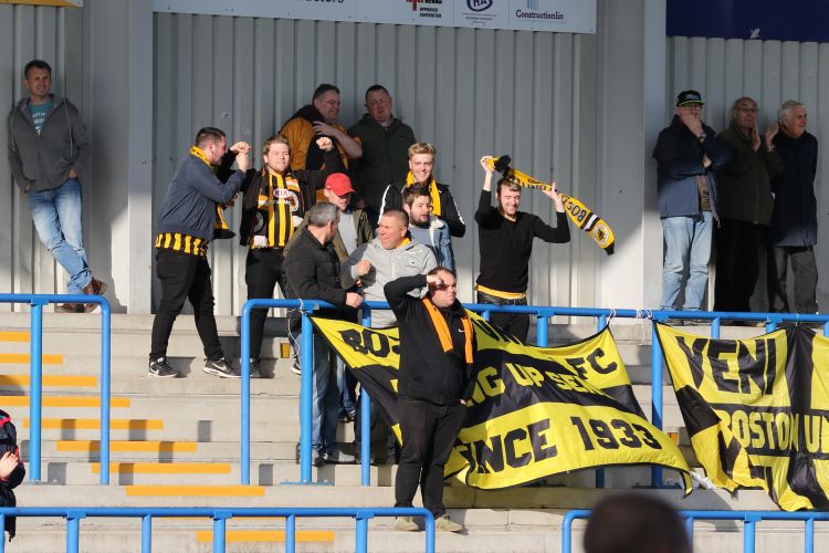 The Boston fans go wild