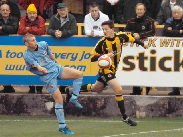 Marc Newsham uses his head