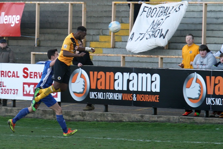 Nat Brown gives Boston a two goal lead