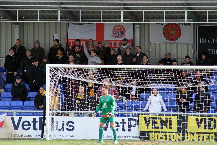 The Boston fans go wild