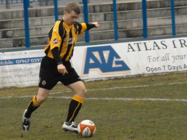 Jamie Yates crosses