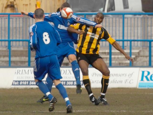 Danny Davidson tussles