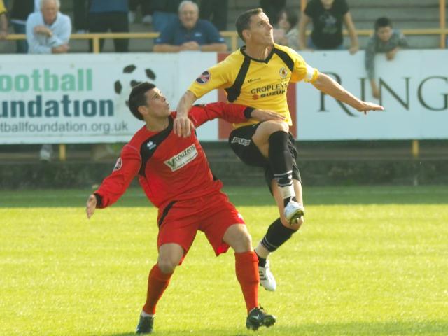 David Farrell leaps high