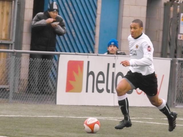 Ryan Semple gets his cross in