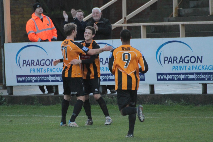 Marc Newsham has just scored Boston's third