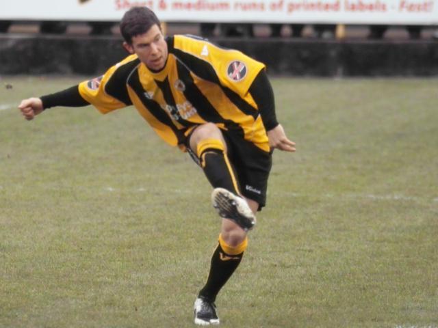 James Cullingworth threads his pass