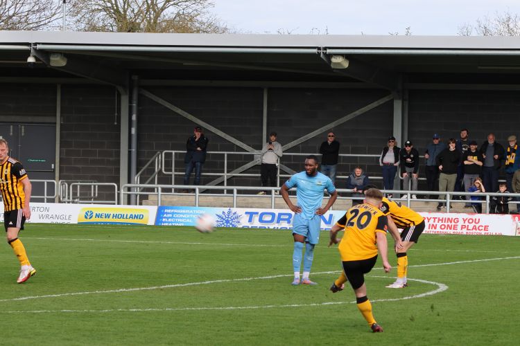 Billy Chadwick free-kick