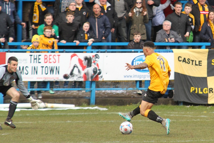 Jay Rollins increases the lead