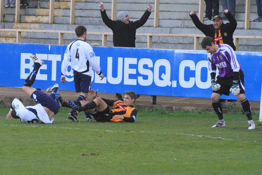 Mark Jones has given Boston the lead