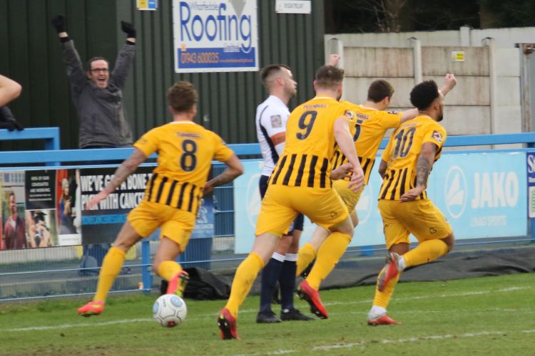 Celebrations after Boston get their third to restore a lead