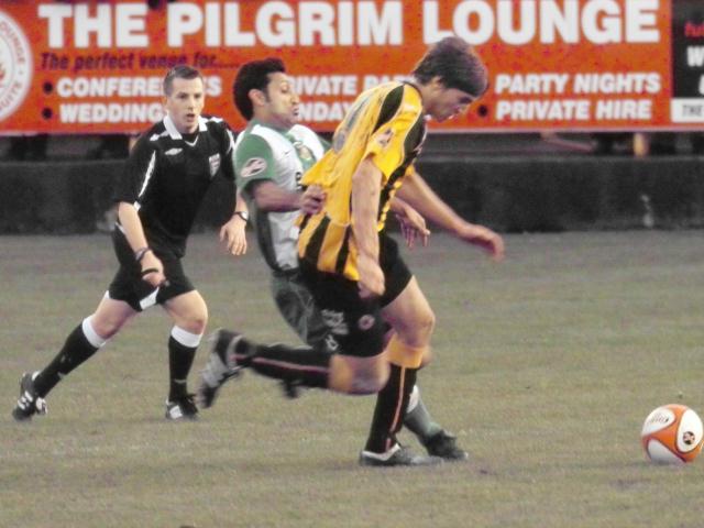 Mikel Suarez bursts through