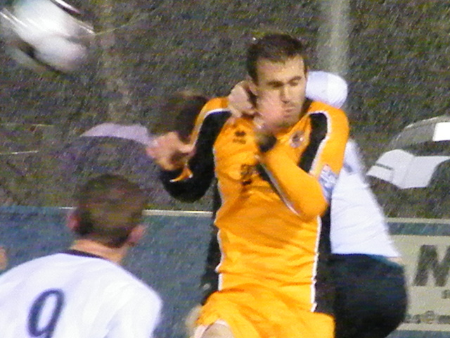 Kieran Murphy gets it in the neck