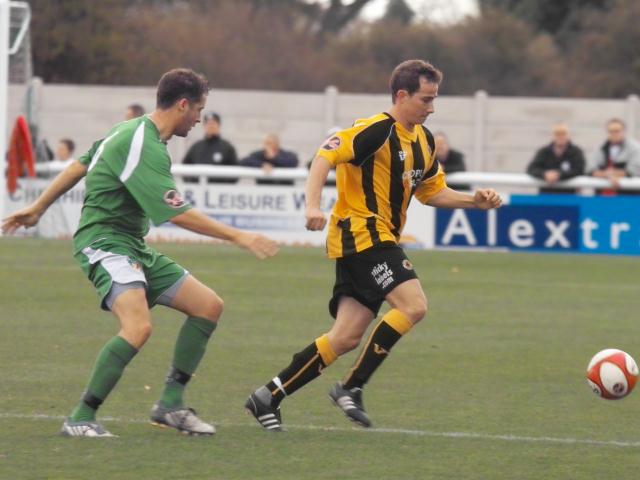 Danny Sleath in action