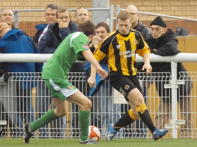 Jamie Yates cuts inside