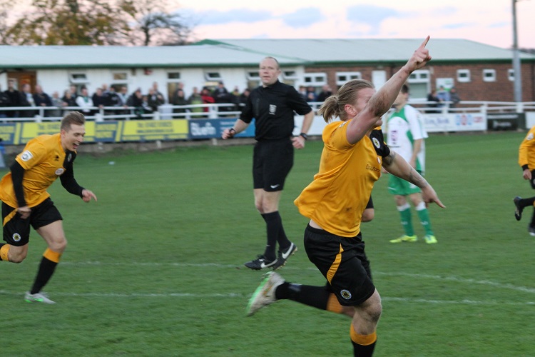 Carl Piergianni goal celebration
