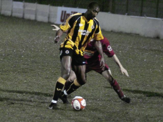 Danny Davidson about to turn his marker