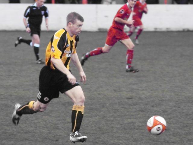 Jamie Yates breaks forward