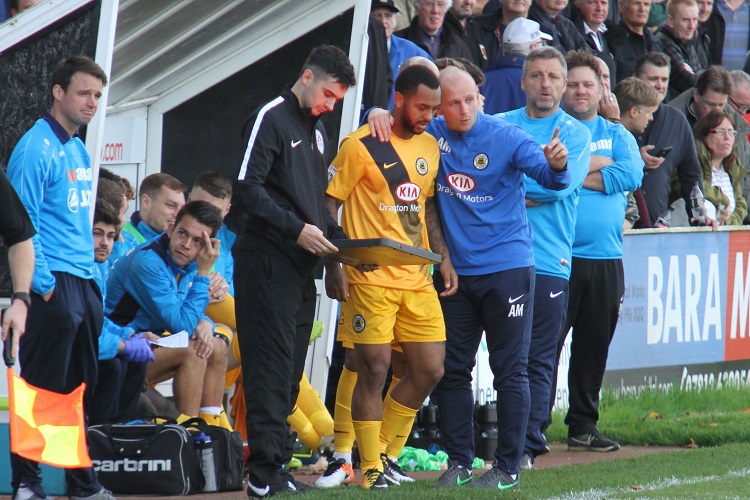 Ashley Hemmings gets instructions