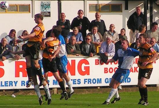 Attacking header by Alan White