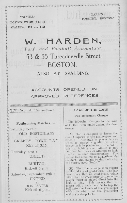 Programme Page 6 - 1936/7