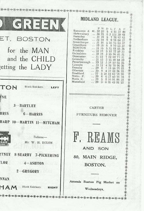 Programme Page 5 - 1945/6
