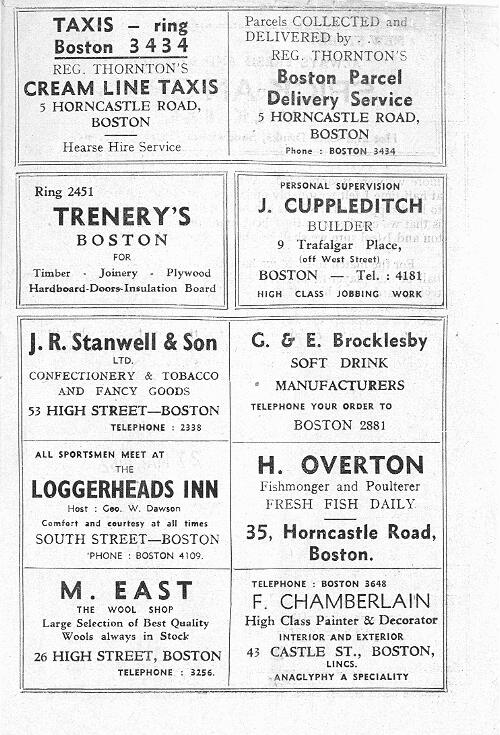 Programme Page 7 - 1957/8