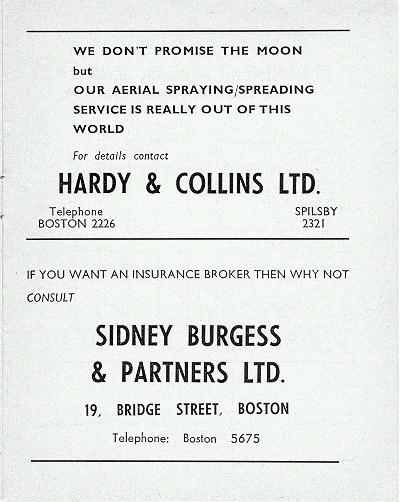 Programme Page 11 - 1970/1