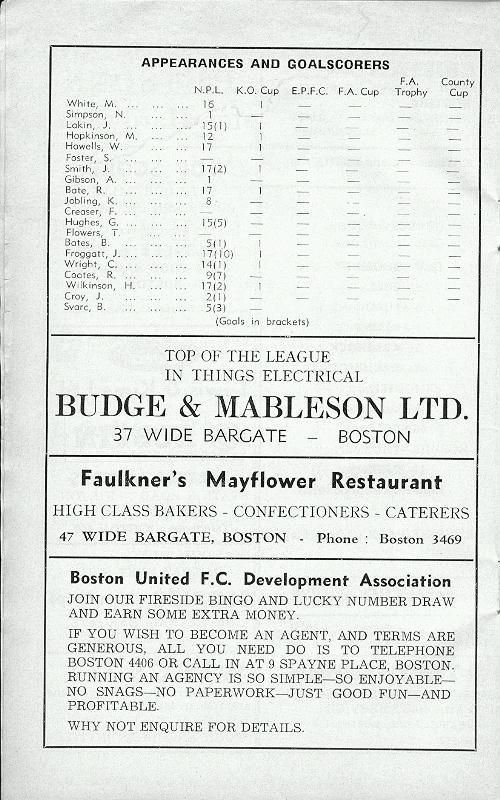 Programme Page 8 - 1971/2