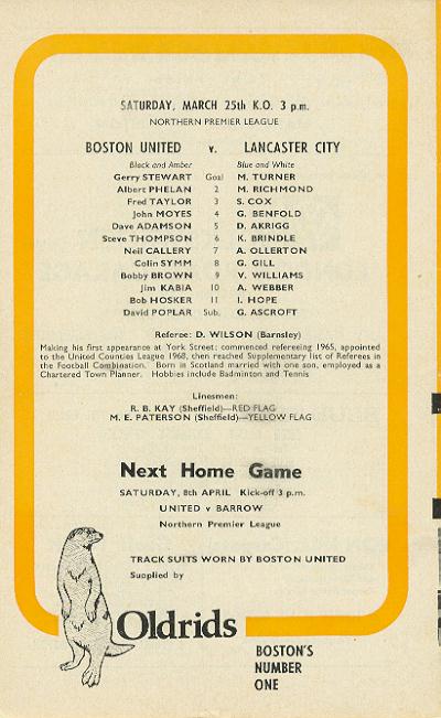 Programme Page 16 - 1977/8