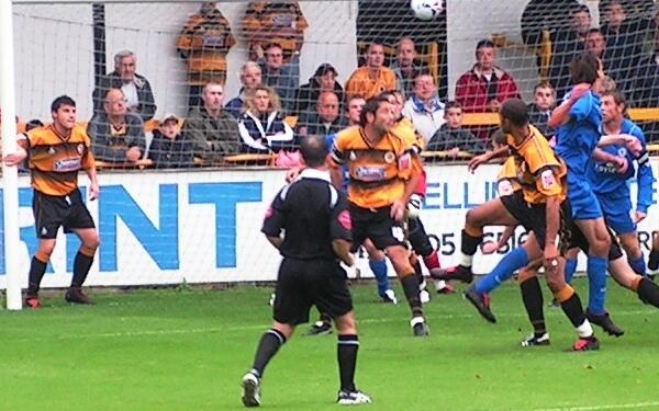 Goalmouth action