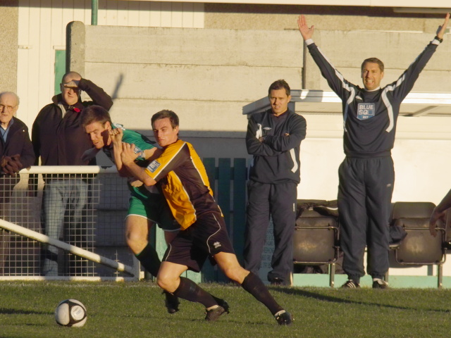 Anthony Church tussles