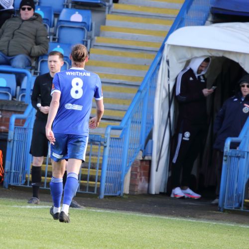 Whitham sent off for two bookings for fouls on Shane Byrne