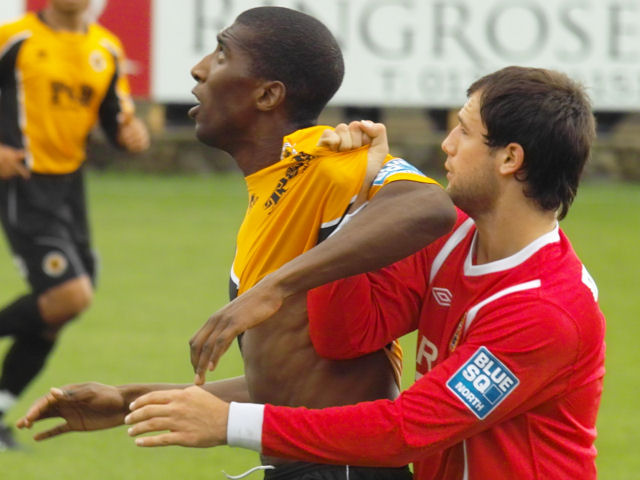 Davidson losing his shirt