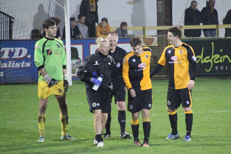 Dayle Southwell off injured