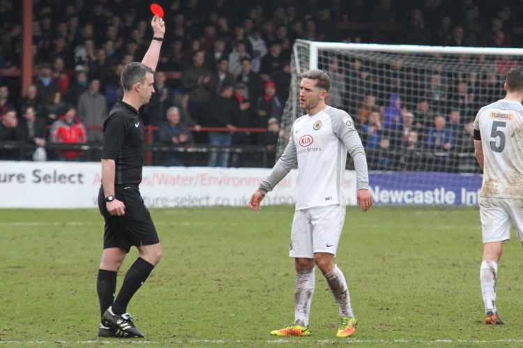 Andi Thanoj sent off